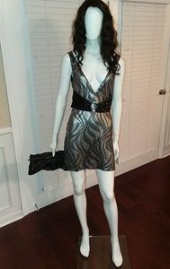 NWT Couquette Plunge neck Party Dress